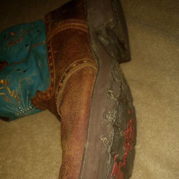 Justin ladies short boots - Picture 3 of 3